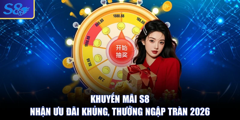 Khuyến Mãi S8 - Nhận Ưu Đãi Khủng, Thưởng Ngập Tràn 2026