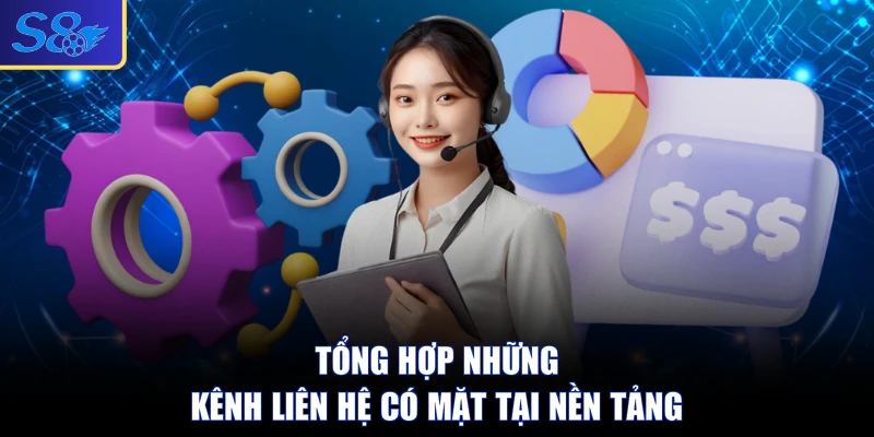 Tổng hợp những kênh liên hệ có mặt tại nền tảng